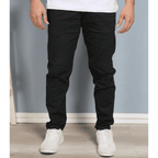 Calça Reta Masculina em Sarja - Kit 4 Unidades